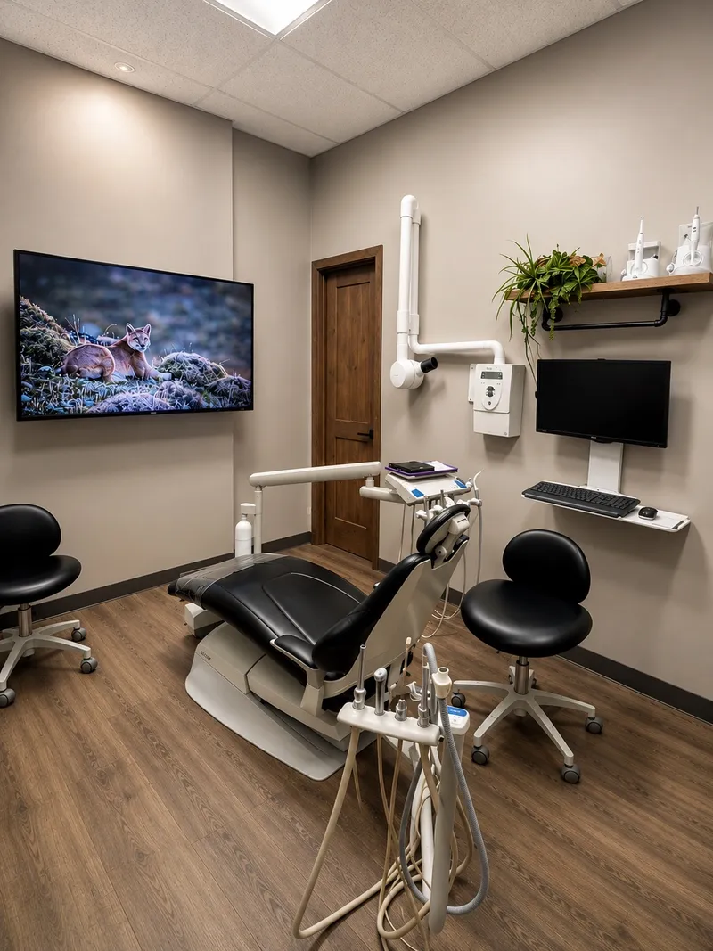 Exam room at Maidstone Dental